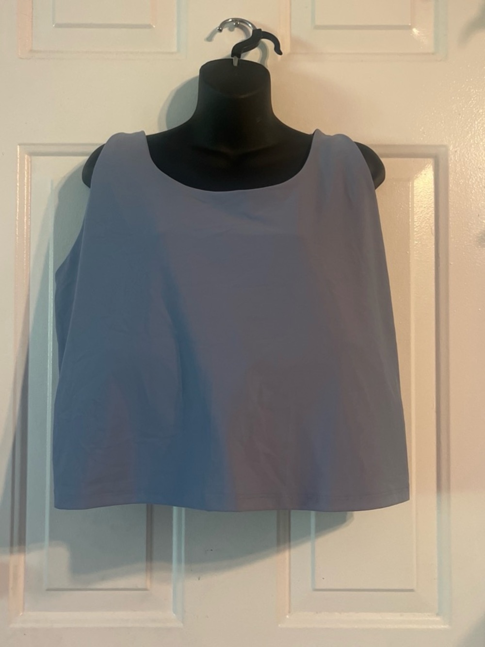 Old Navy Light Lavender Scoop Neck Crop Tank Top